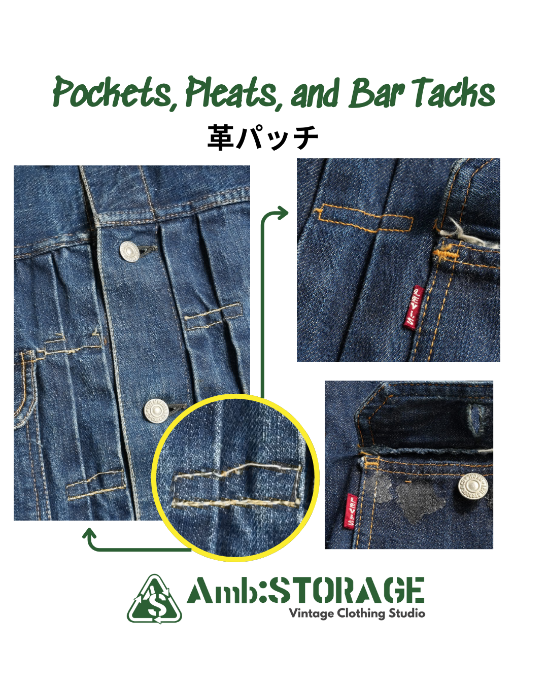Levi's 507XX 紙パッチ　オリジナル　実寸40インチ　ハギ付き同等 Original LEVI'S 507XX | Amb:STORAGE