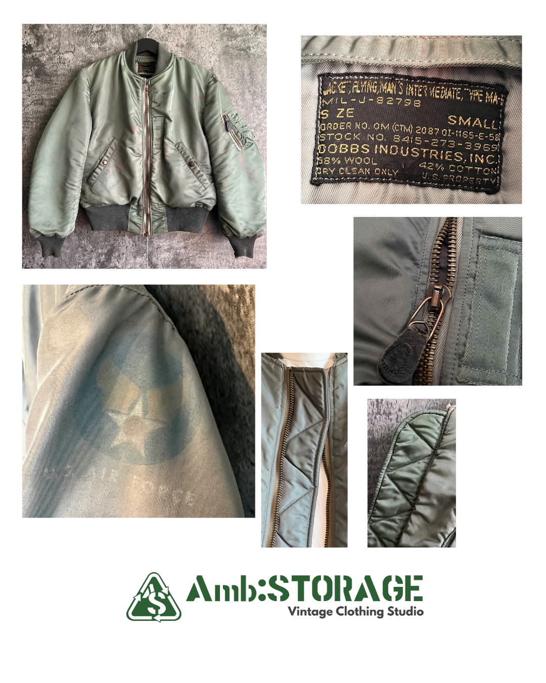 MA-1 Bomber Flight Jacket - Revisiting the Story | Amb:STORAGE