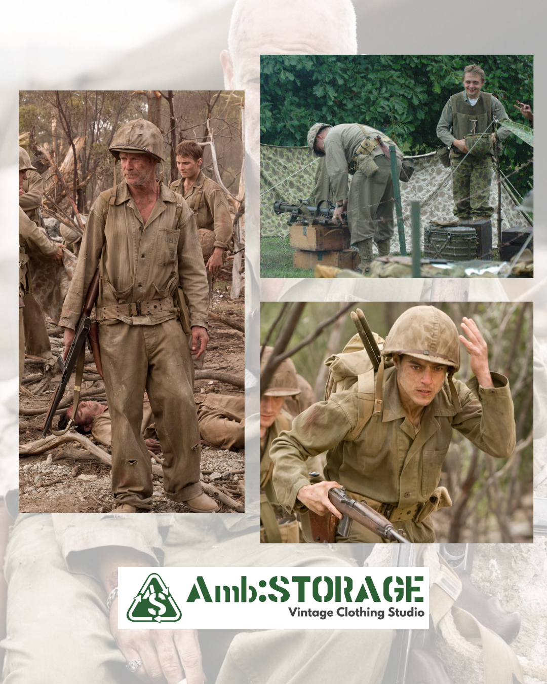 USMC HBT's Series - The Original and the Imitation | Amb:STORAGE