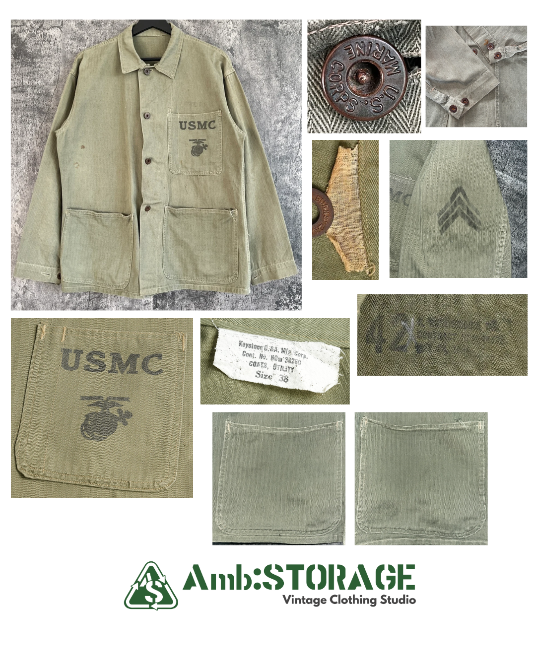 USMC HBT's Series - The Original and the Imitation | Amb:STORAGE